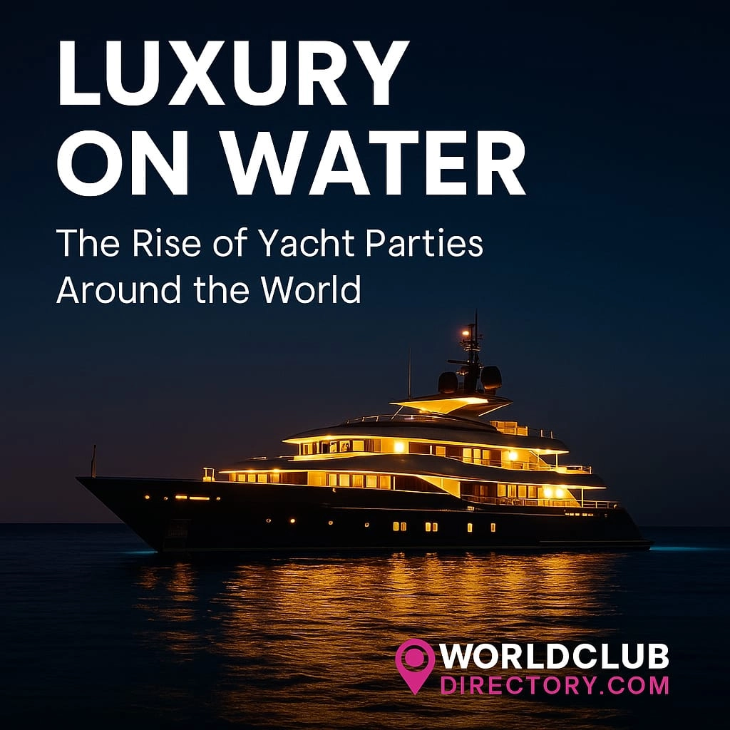 Luxury on Water – The Rise of Yacht Parties Around the World