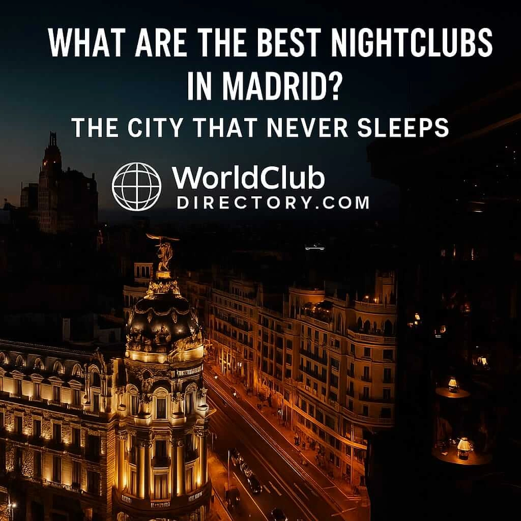 What Are the Best Nightclubs in Madrid?