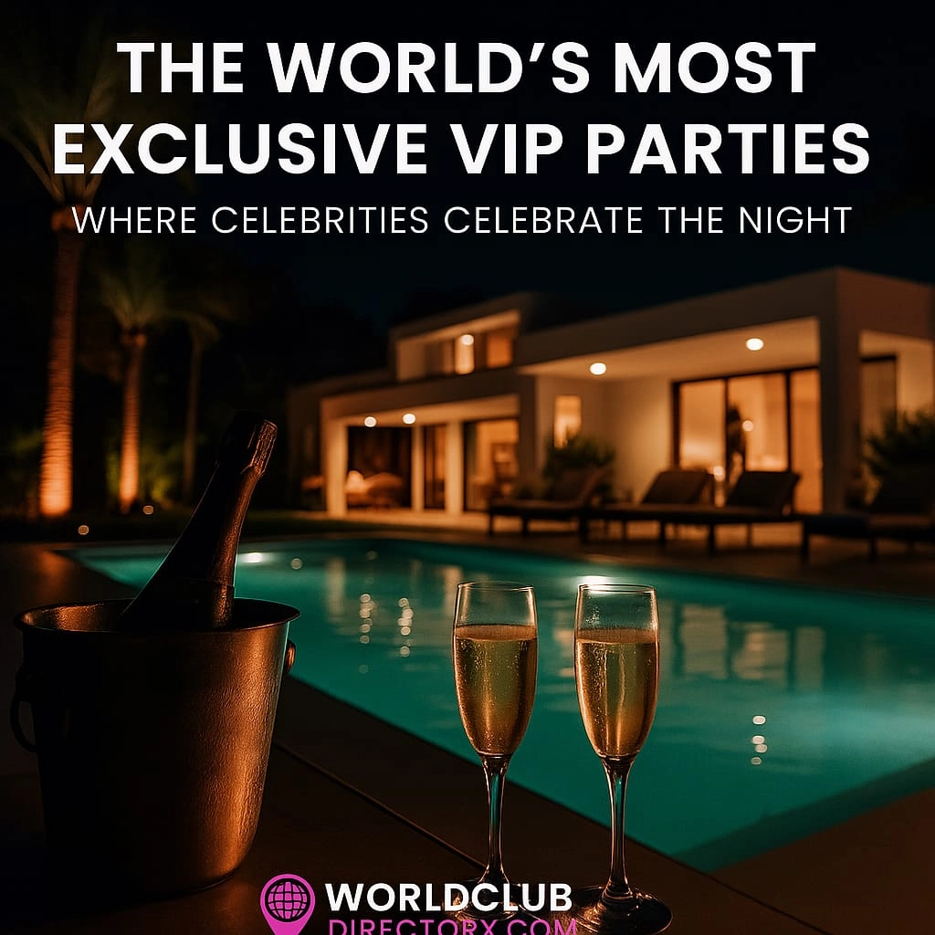 The World’s Most Exclusive VIP Parties – Where Celebrities Celebrate the Night