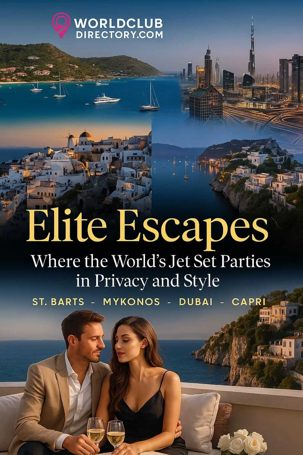 Elite Escapes – Where the World’s Jet Set Parties in Privacy and Style