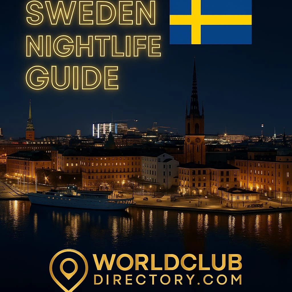 Sweden Nightlife Guide – The Best Gentlemen’s Clubs, Discotheques and Lounge Bars