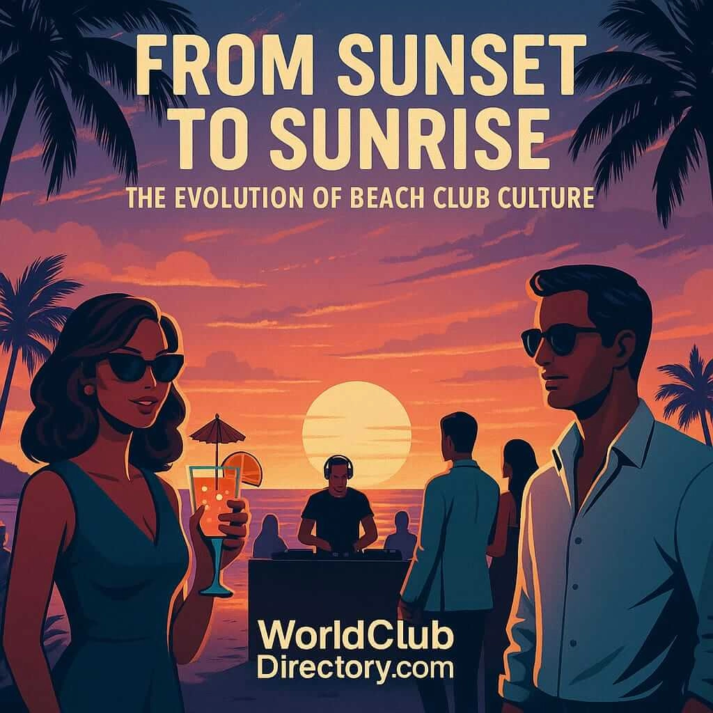 From Sunset to Sunrise – The Evolution of Beach Club Culture