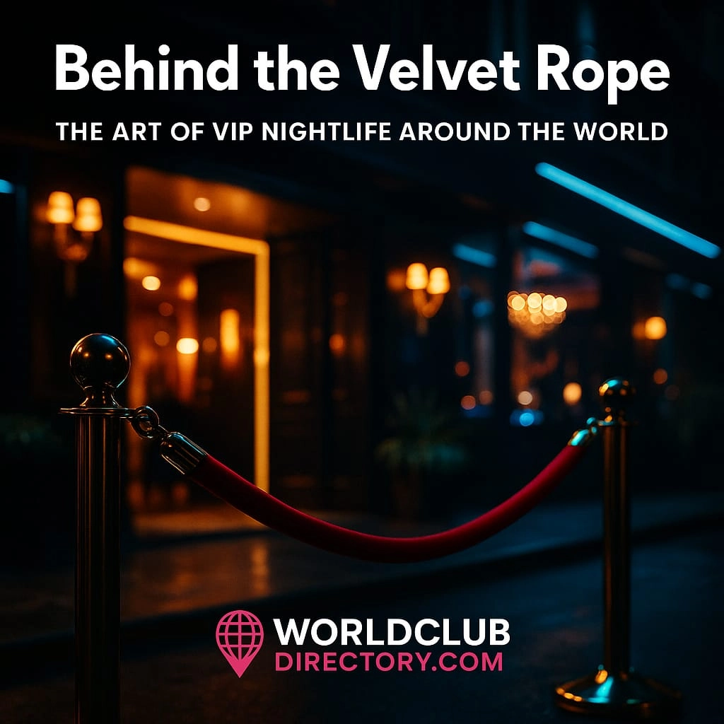 Behind the Velvet Rope – The Art of VIP Nightlife Around the World