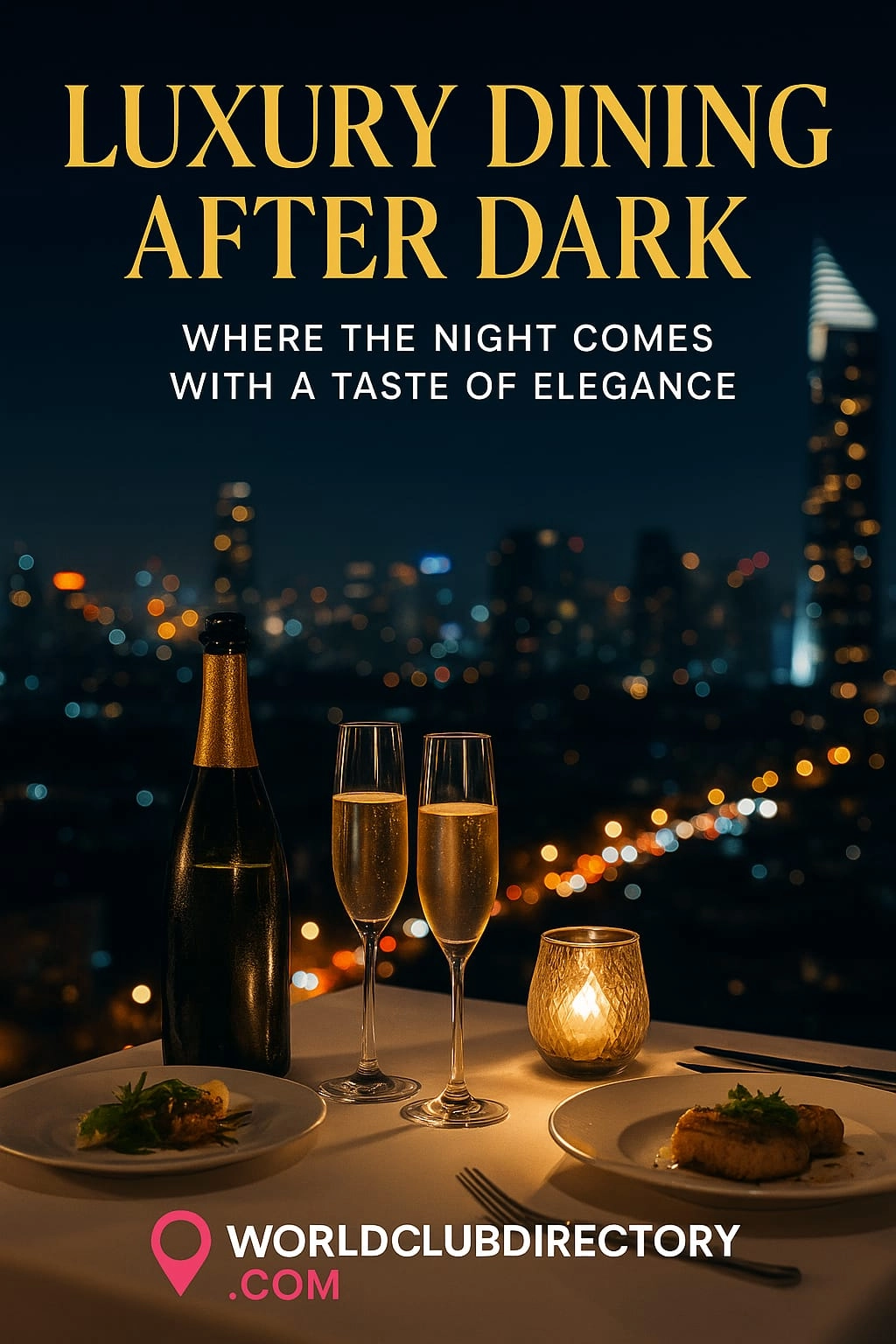 Luxury Dining After Dark – Where the Night Comes with a Taste of Elegance